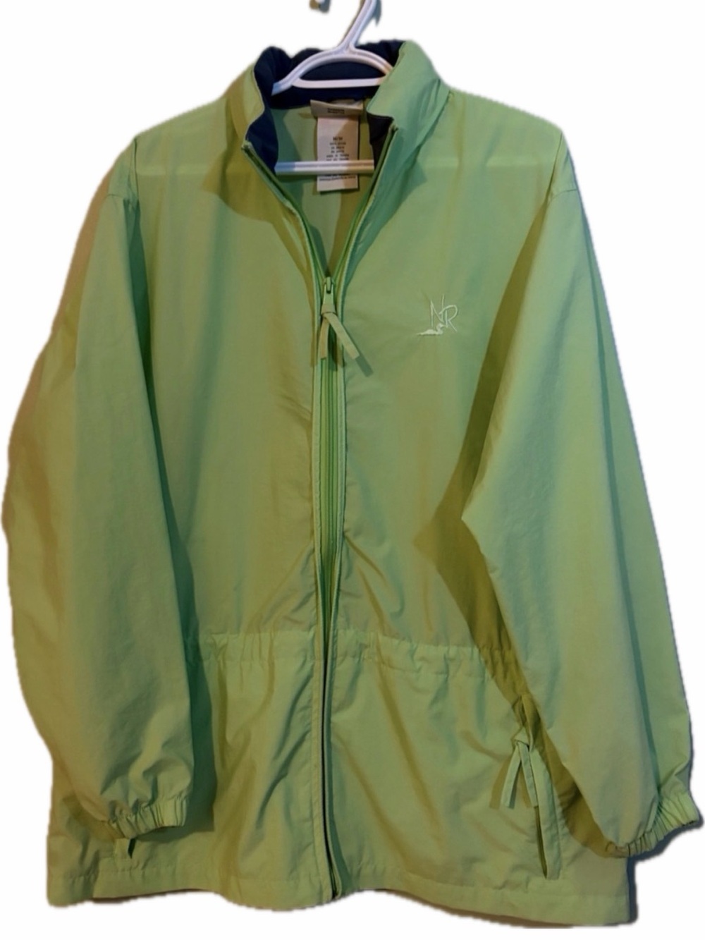 Vtg 90s Northern Reflections Windbreaker Jacket M Oversized Green Gorpcore Nylon